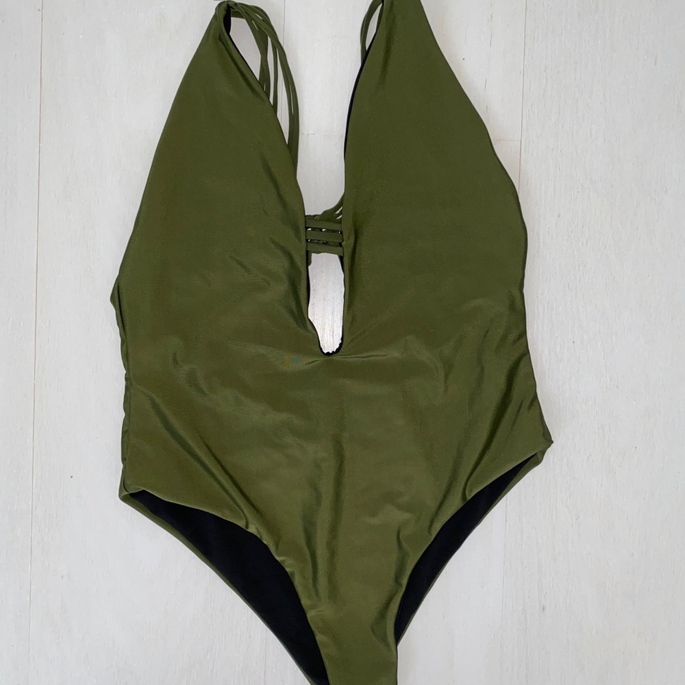 Stewpot one piece bathing suit